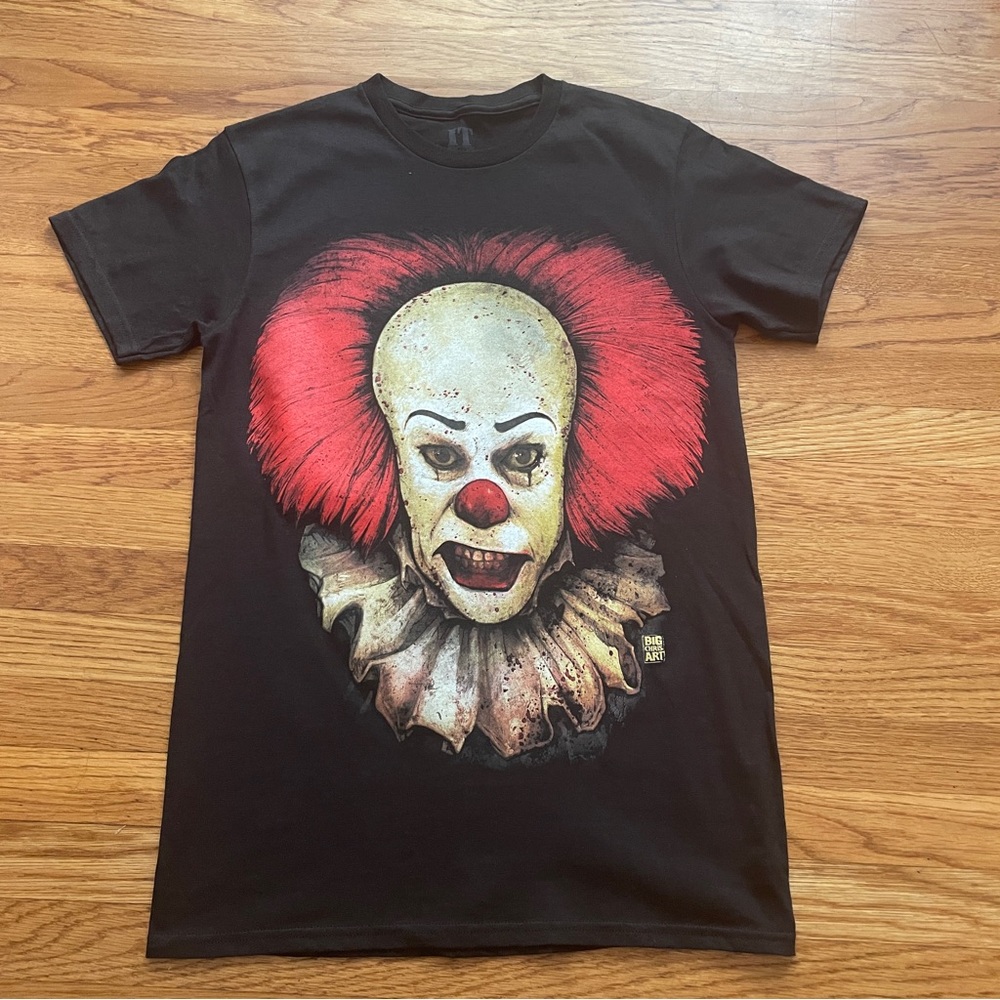 Big Chris Art IT penny wise horror T-shirt S